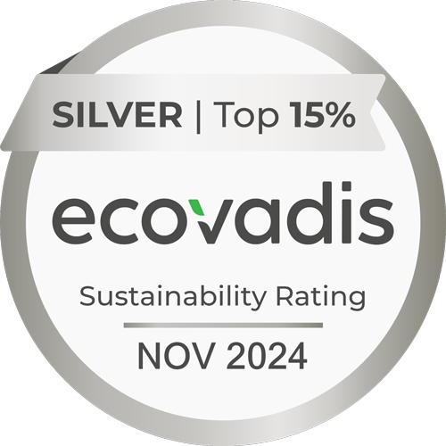 Logo ecovadis Sustainability Rating - Silver